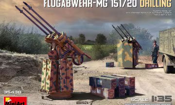 MiniArt 1/35 Flugabwehr-MG 151/20 Drilling (35438)