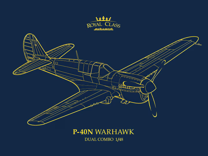 Eduard 1/48 P-40N Warhawk Royal Class Dual Combo (R0025)