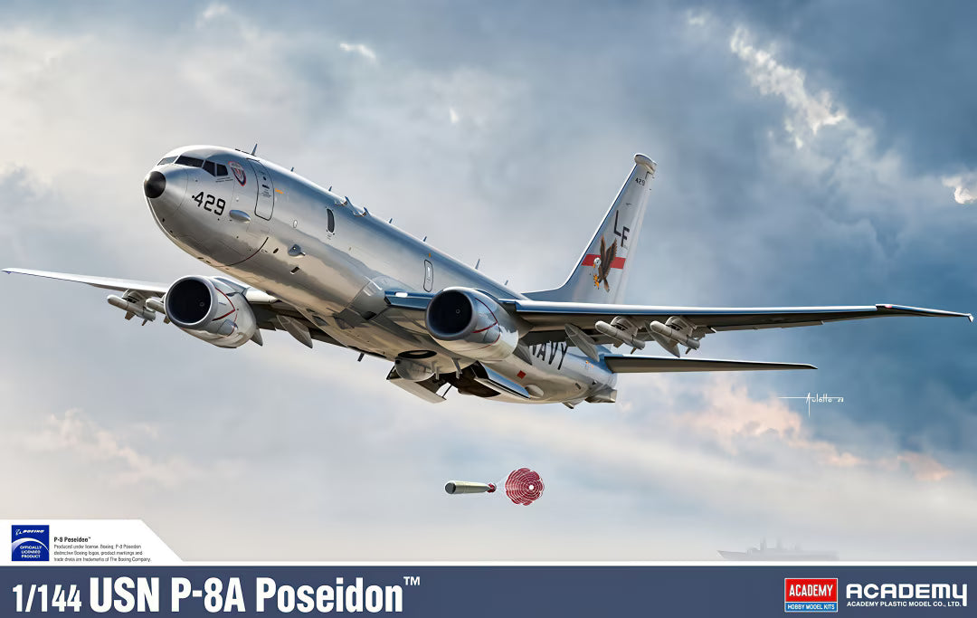 Academy 1/144 USN P-8A Poseidon (12635)