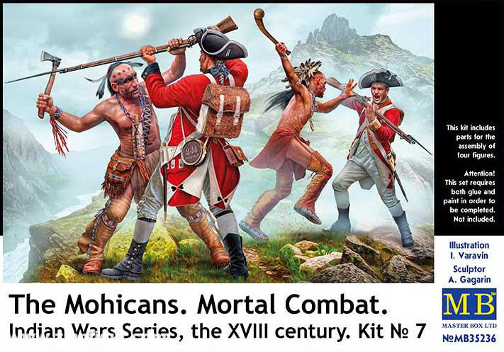 Master Box Ltd 1/35 The Mohicans - Mortal Combat Indian Wars Series (MB35236)