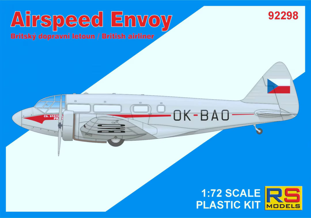RS Models 1/72 Airspeed Envoy (92298)
