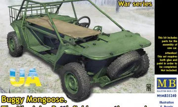 Master Box Ltd 1/35 Russian-Ukrainian War Series Buggy Mongoose The Ukranian Battlefield Evacuation Vehicle (MB35240)