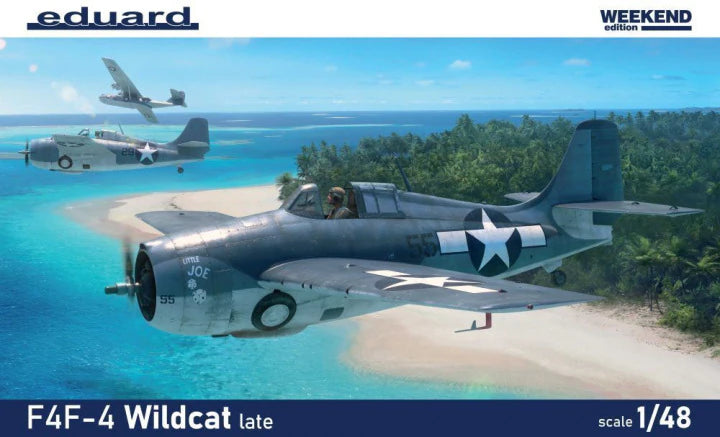 Eduard 1/48 F4F-4 Wildcat Late Weekend Edition (84204)