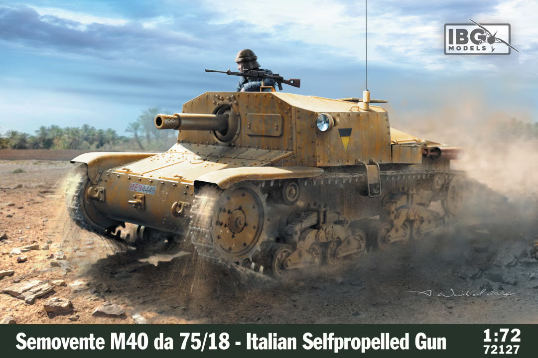 IBG 1/72 Semovente M40 da 75/18 (72127)