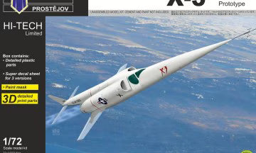 KP Models 1/72 X-3 Stiletto Prototype Hi-Tech (KPH7204)