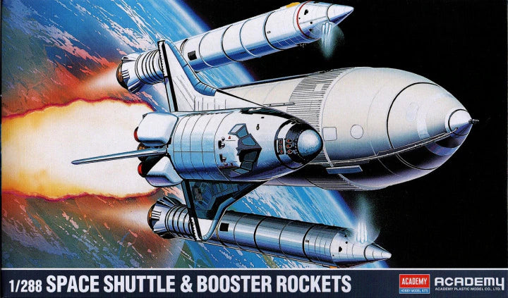 Academy 1/288 Space Shuttle & Booster Rockets (12707)