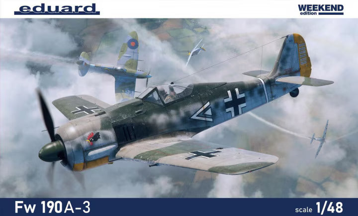 Eduard 1/48 Weekend Edition Messerschmitt FW-190A-3 (84205)