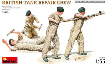 MiniArt 1/35 British Tank Repair Crew (35489)