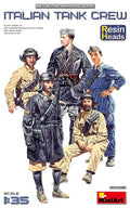 MiniArt 1/35 Italian Tank Crew Resin Heads (35500)