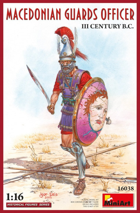 Miniart 1/16 Macedonian Guards Officer. III Century B.C. (16038)