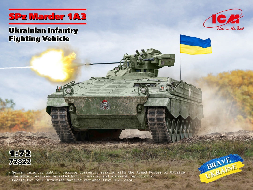 IBG 1/72 SPz Marder 1A3 Ukrainian Infantry Fighting Vehicle (72822)