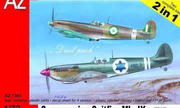 AZmodel 1/72 Supermarine Spitfire Mk. IXc „IDF/AF & REAF" "Duel Pack" (2 in 1) (AZ 7393)