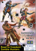 Master Box Ltd 1/35 Road to Freedom. Zombie Hunters. Zombieland series, Kit No. 3 (MB35243)
