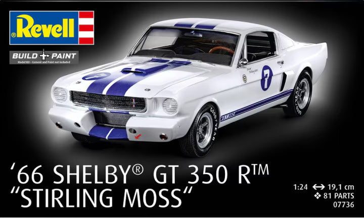 Revell 1/24 1966 Shelby GT 350 R Stirling Moss (07736)