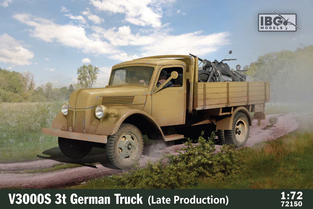 IBG 1/72  German V3000S 3t German Truck (Late Production) (72150)