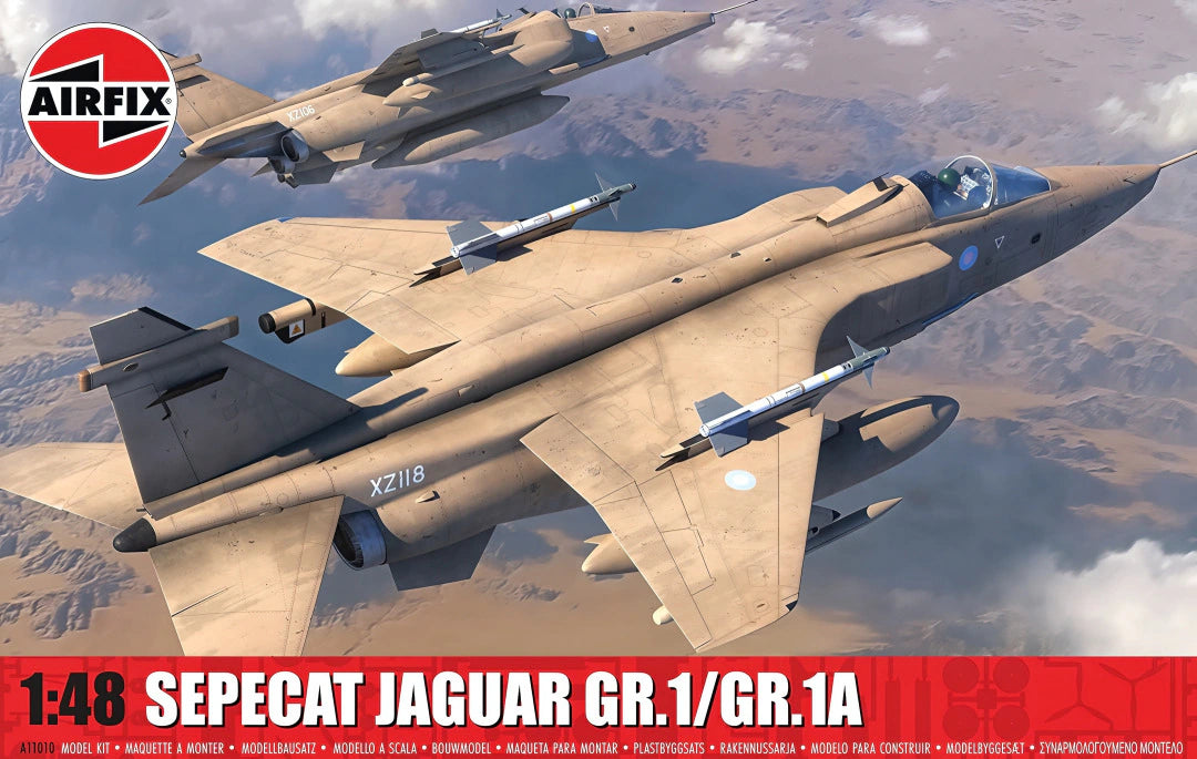 Airfix 1/48 SEPECAT Jaguar GR.1/GR.1A (A11010)