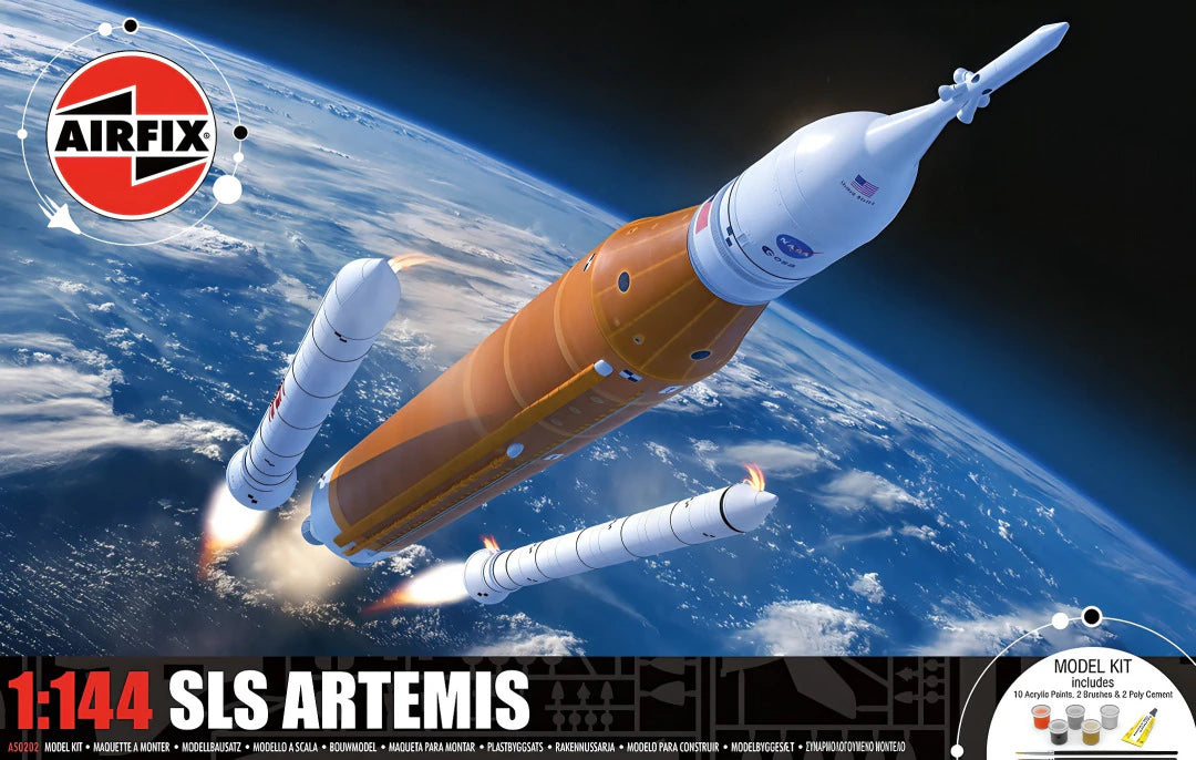 Airfix 1/144 SLS Artemis Gift Set w/Paints (A50202)