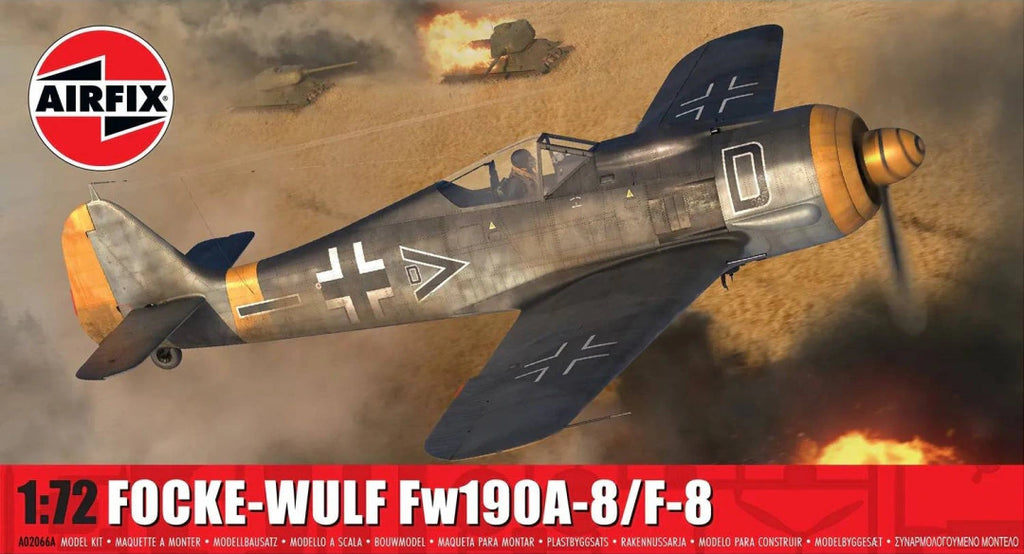 Airfix 1/72 Focke-Wulf Fw190A-8/F-8 (A02066A)