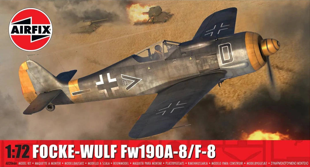 Airfix 1/72  Focke-Wulf Fw190A-8/F-8 (A02066A)
