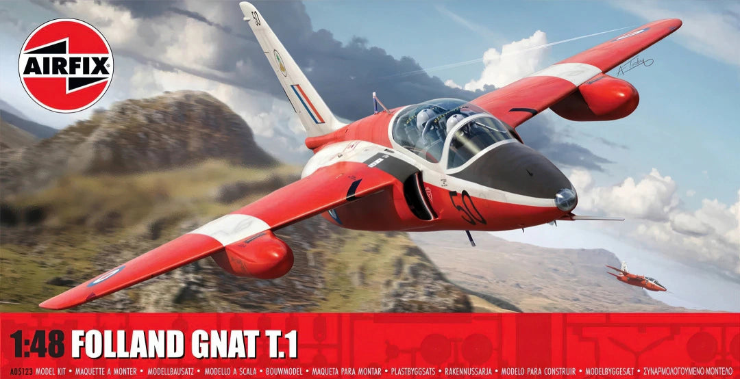 Airfix 1/48 Folland Gnat T.1 (A05123)