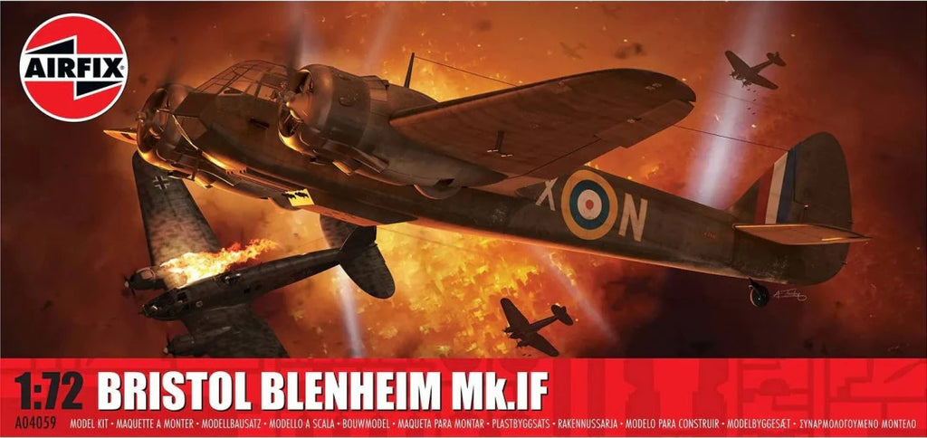 Airfix 1/72 Bristol Blenheim Mk.IF (A04059) — New — image 1 of 7