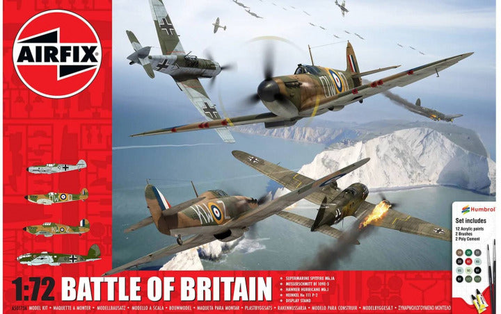 Airfix 1/72 Battle of Britain Gift Set (4 models) (A50173A)