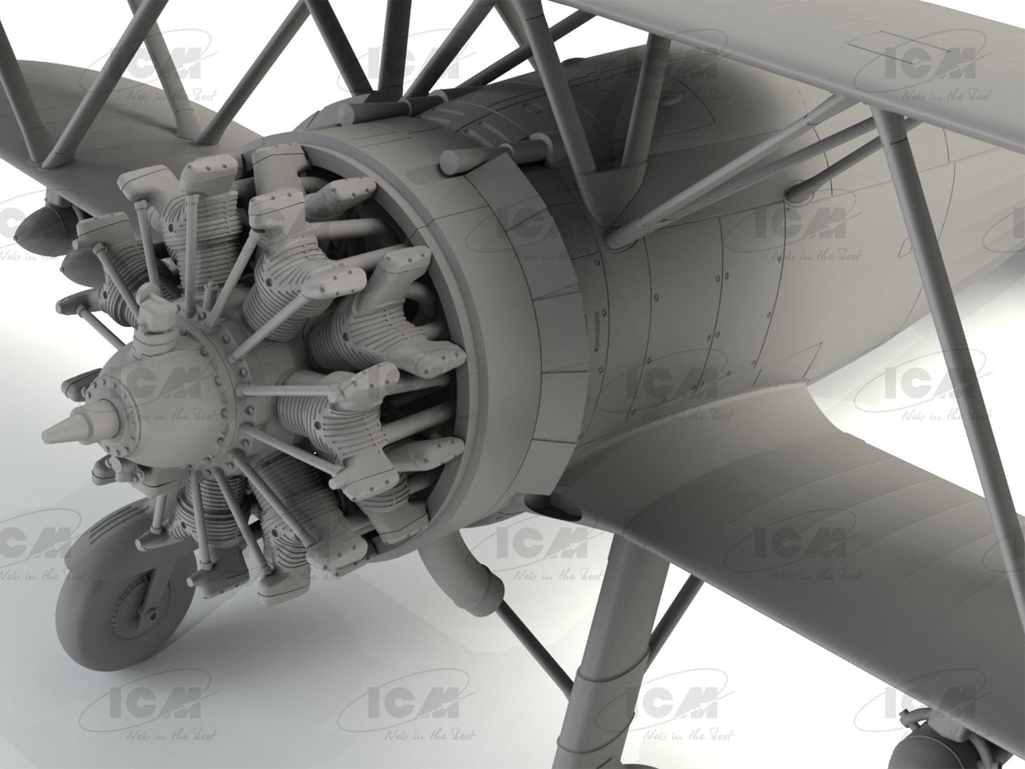 ICM 1/32 CR. 42 Falco WWII Italian Fighter (32020)