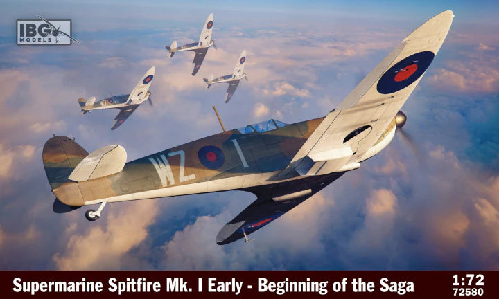 IBG 1/72 Supermarine Spitfire Mk. I Early Beginning of the Saga (72580)