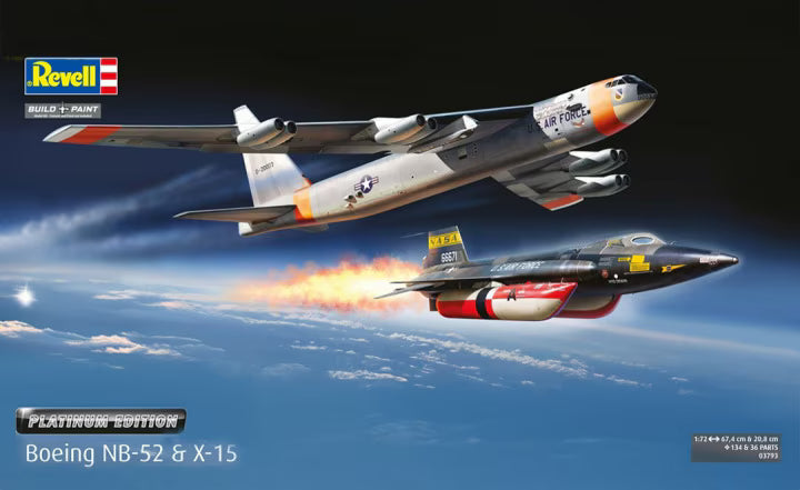 Revell 1/72 Boeing NB-52 & X-15 Platinum Edition (03793)