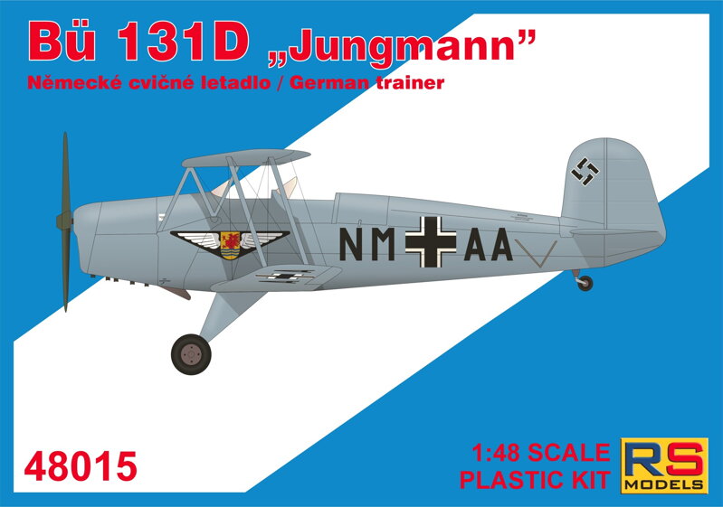 RS Models 1/48 Bücker Bü 131D "Jungmann" German Trainer (48015)