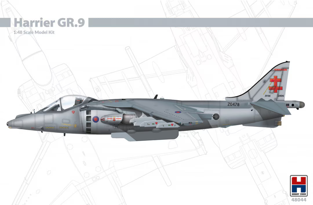 Hobby 2000 1/48 Harrier GR.9 (48044)
