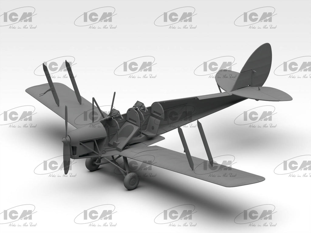 ICM 1/32 DH. 82A Tiger Moth British Training Aircraft (32035)
