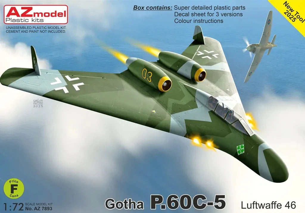 AZmodel 1/72 Gotha P.60C-5 Luftwaffe 46 (AZ 7893)