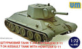 UM 1/72 T-34 Assault Tank with Howitzer U-11 (440)