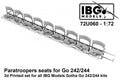 IBG 1/72 Gotha Go-242A-1 / Go-244 - Paratroopers Seats (3D-Printed / for IBG Models kits) (72U060)