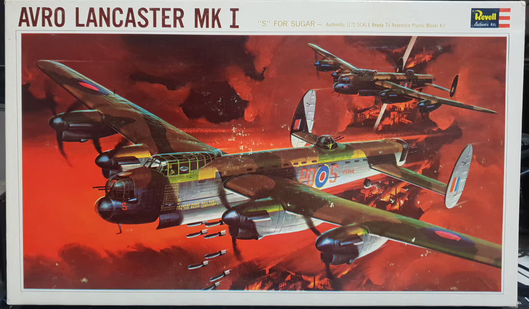 Revell 1/72 Avro Lancaster Mk I "S" for Sugar (H-207)