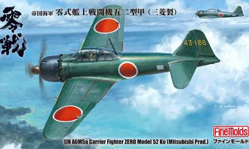 Fine Molds 1/48 IJN A6M5a Carrier Fighter Zero Model 52 Ko (Mitsubishi Prod.) (FZ03)