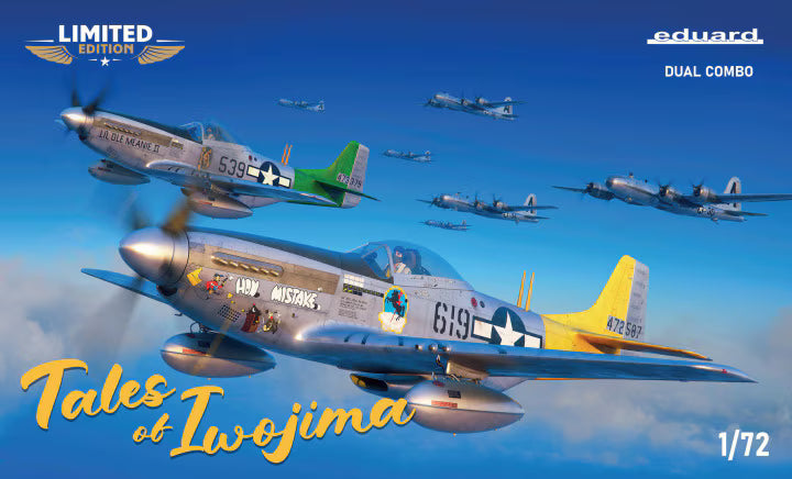 Eduard 1/72 Dual Combo Limited Edition Tales of Iwojima P-51D Mustang (2152)