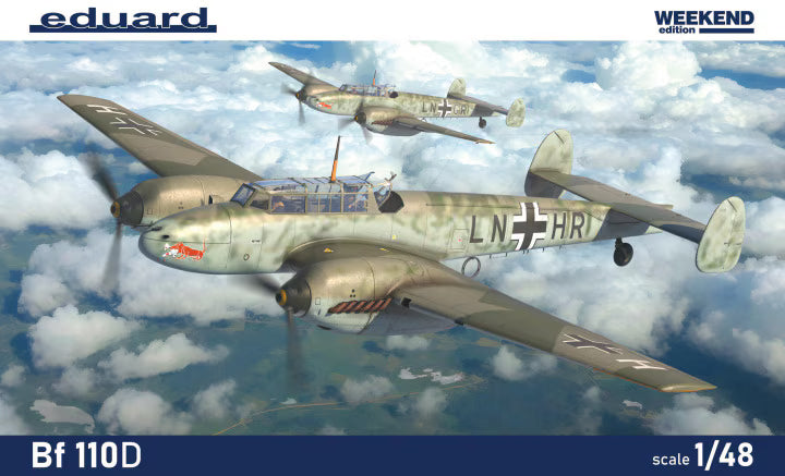 Eduard 1/48 Weekend Edition Messerschmitt Bf 110D (8409)