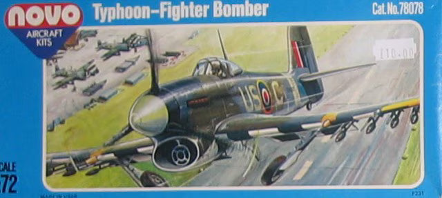 Novo 1/72 Typhoon-Fighter Bomber (78078)