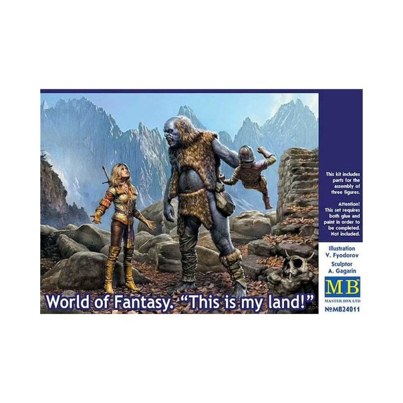Master Box Ltd 1/24 World of Fantasy.  "This is my land!" (MB24011)