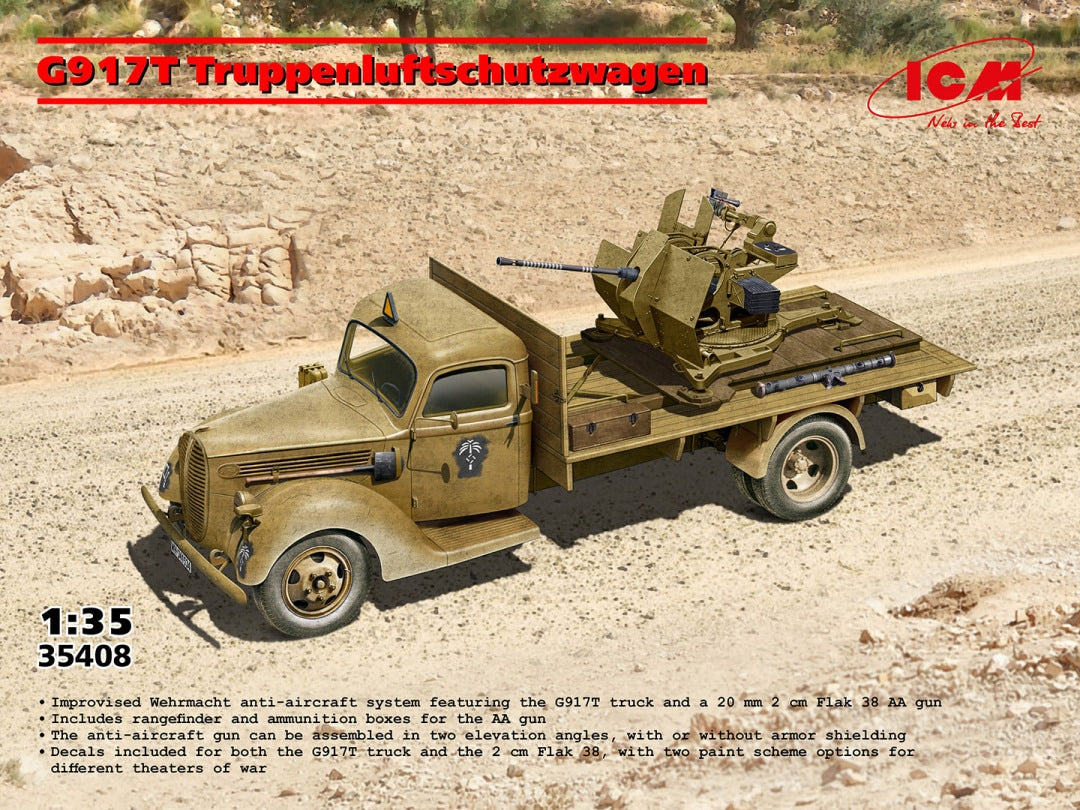 ICM 1/35 G917T Truppenluftschutzwagen (35408)