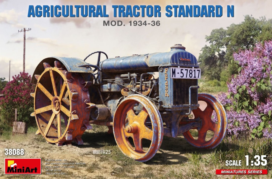 MiniArt 1/35 Agricultural Tractor Standard N Mod. 1934-36 (38088)