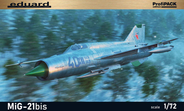 Eduard 1/72 MiG-21bis ProfiPACK Edition (70146) — New — image 1 of 10