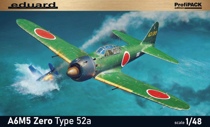Eduard 1/48 Mitsubishi A6M5 Zero Type 52a - ProfiPACK Edition (82216)