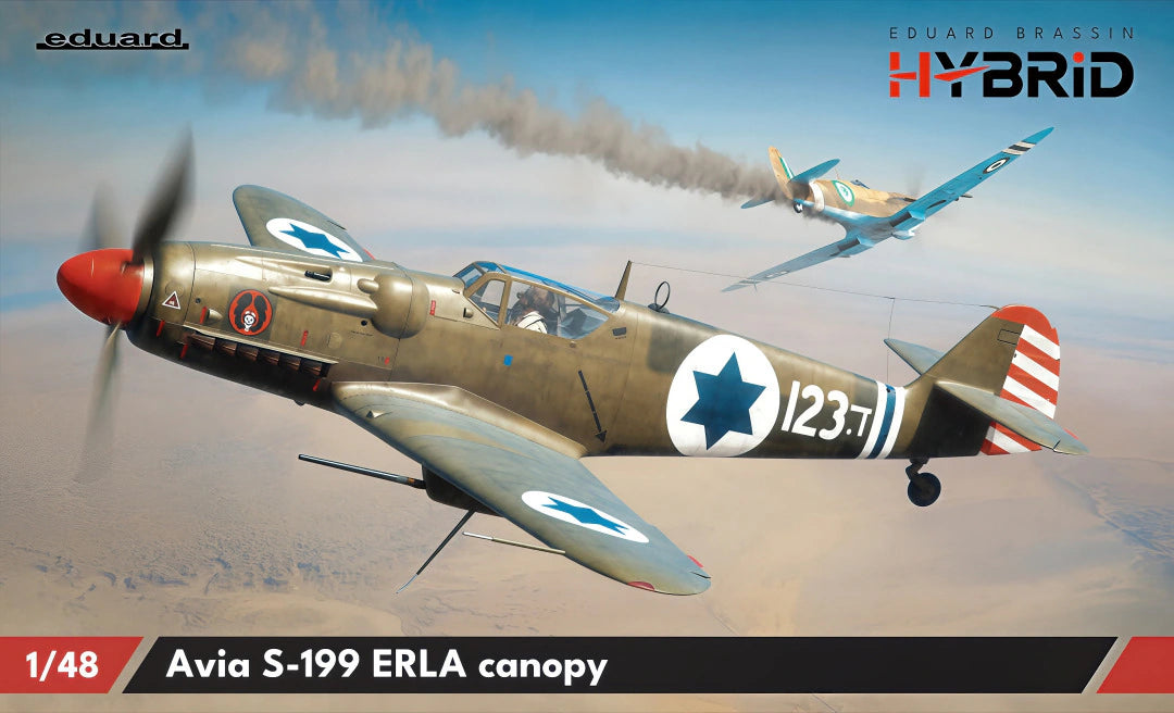 Eduard 1/48 Avia S-199 Erla Canopy Hybrid Edition (948011)