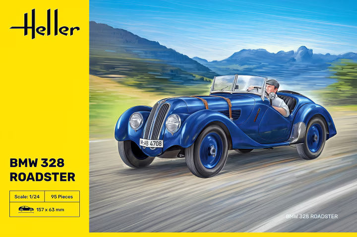 Heller 1/24 BMW 328 Roadster (80701)