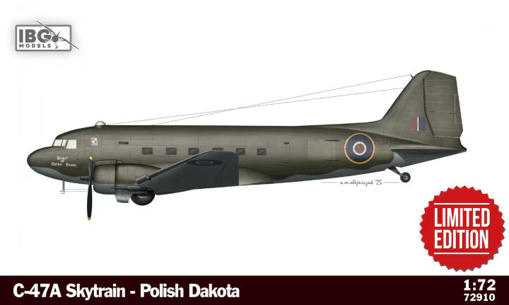 IBG 1/72 C-47A Skytrain Polish Dakota Limited Edition (72910)