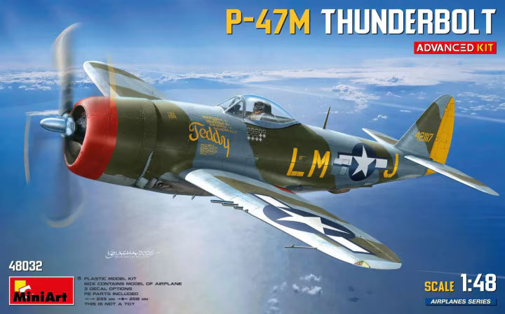 MiniArt 1/48 P-47M Thunderbolt Advanced Kit (48032)