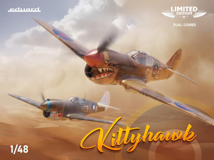 Eduard 1/48 Kittyhawk Limited Edition Dual Combo (11187)
